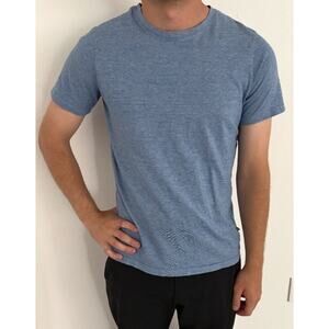 Matinique Mens Jermane T-shirt | Tweed Blue | Medium 100% Cotton